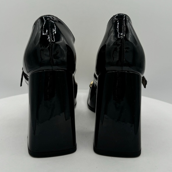 NEW GUCCI Lady Horsebit Patent Mid-Heel Mary Jane Pumps SZ EU 40 CLR Black - Picture 14 of 14